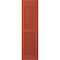 Ekena Millwork 18W x 84H Americraft Two Equal Louver Exterior Real Wood Shutters, Colorful Leaves, PR RW101LV18X84CLH - alternate 4